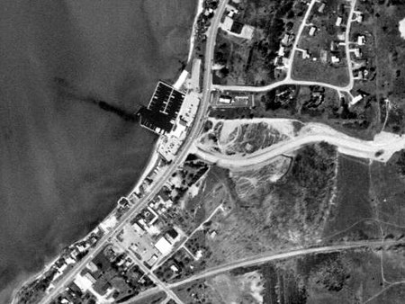 Traverse Drive-In Theatre - Aerial (newer photo)